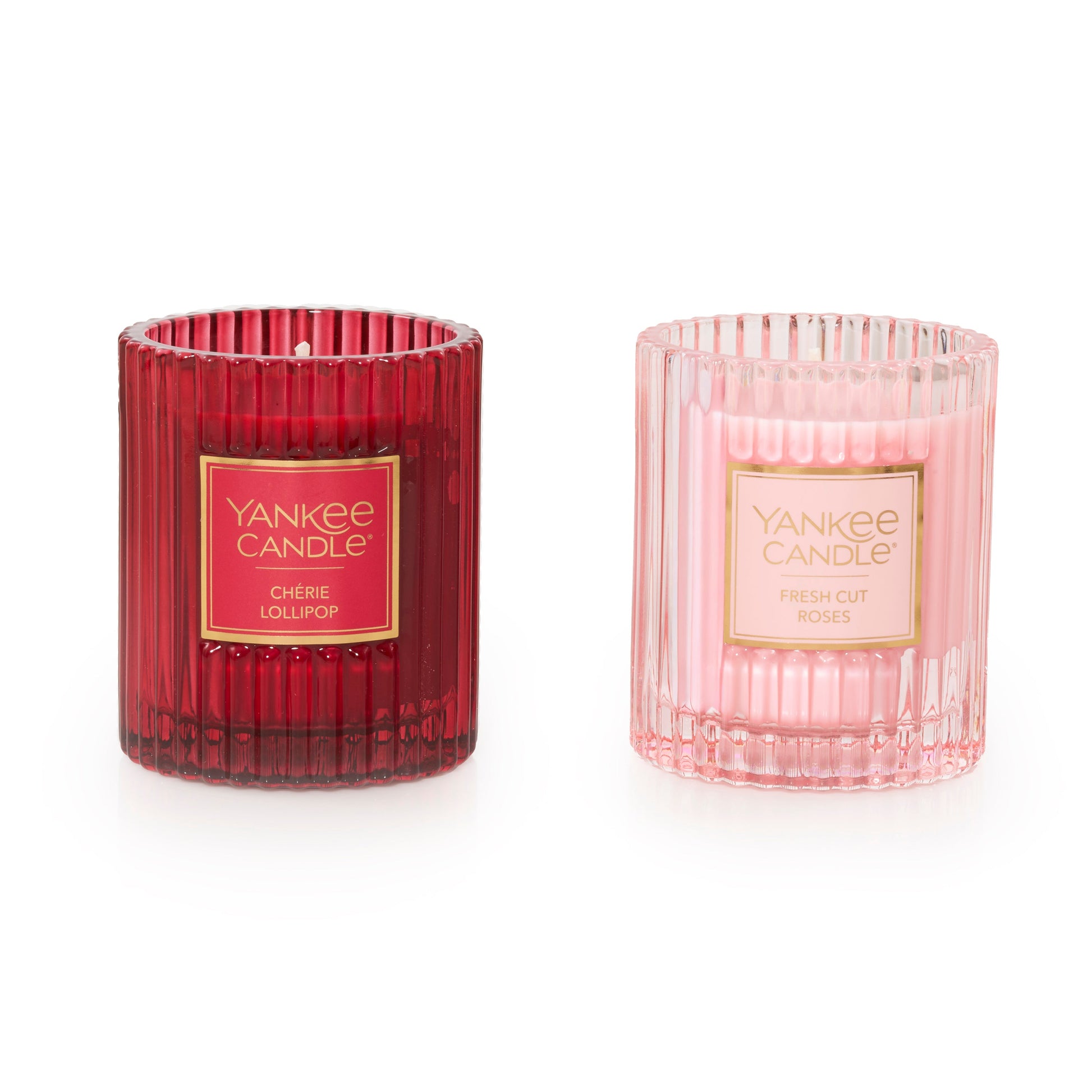 Love Is in the Air Fluted Candles Gift Set