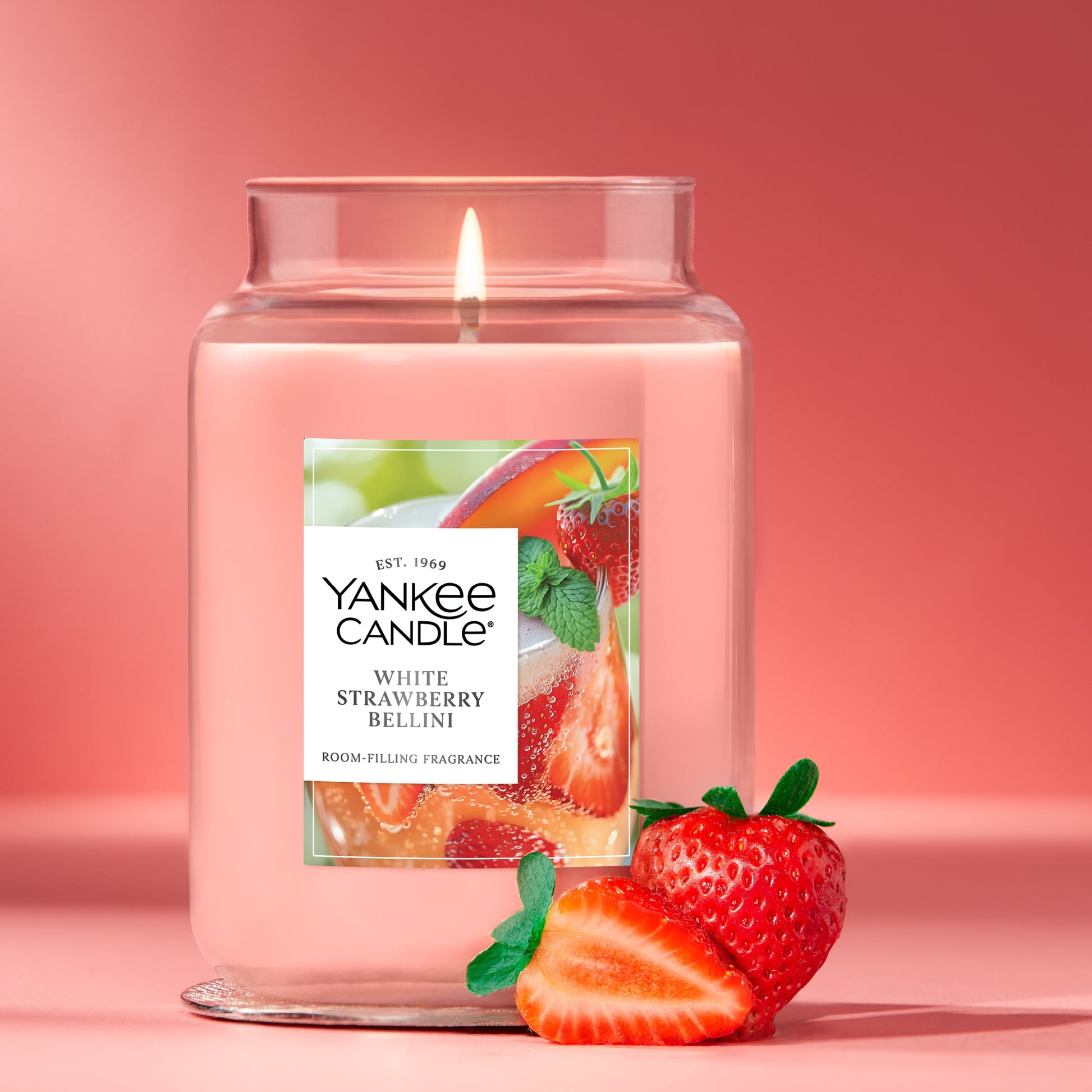 White Strawberry Bellini