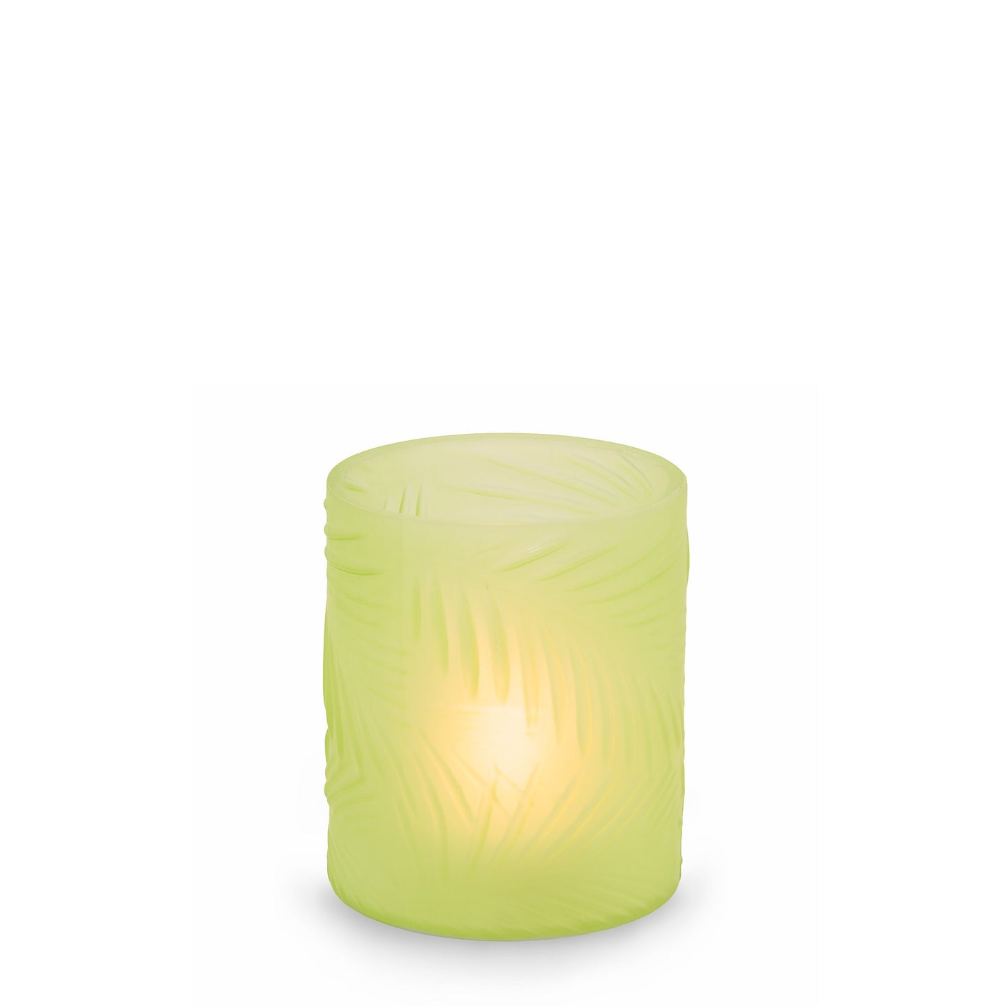 Sage Leaf Tea Light Candle Holder