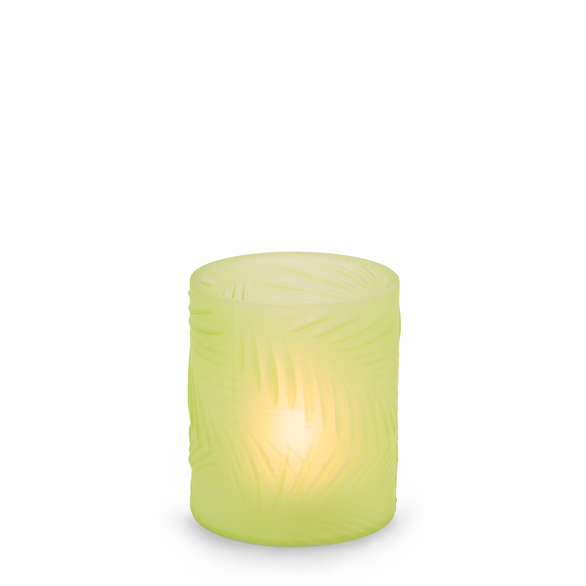 Sage Leaf Tea Light Candle Holder