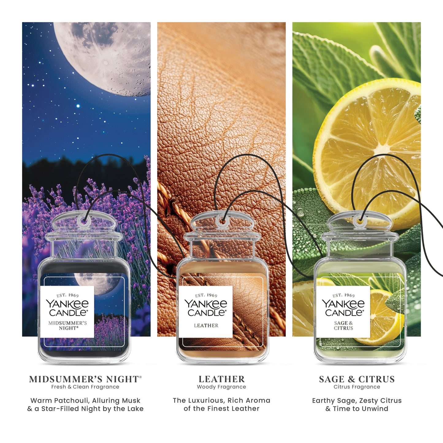 Midsummer's Night® / Leather / Sage & Citrus