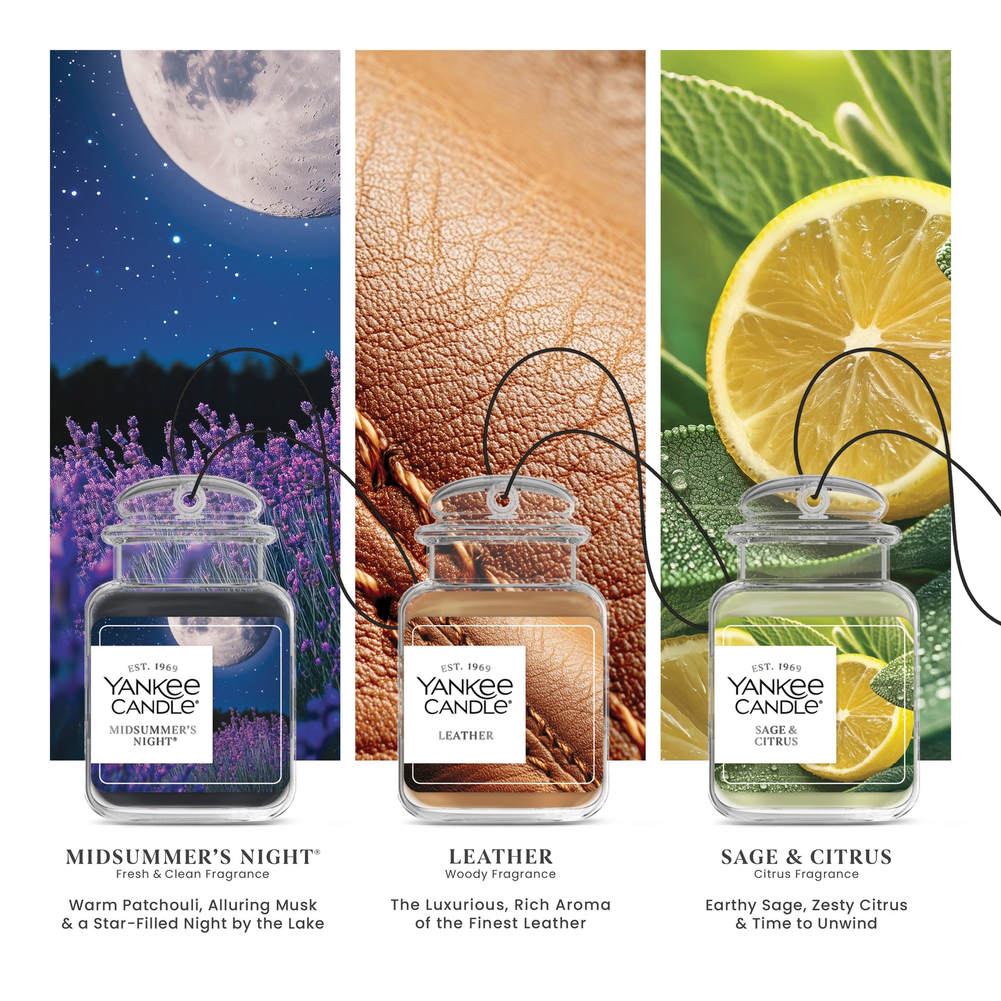 Midsummer's Night® / Leather / Sage & Citrus